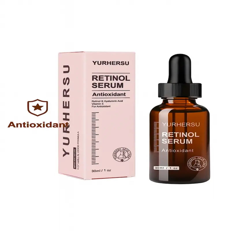 Suero Facial con Retinol Puro 30ml – Antiarrugas, Hidratante y Antioxidante