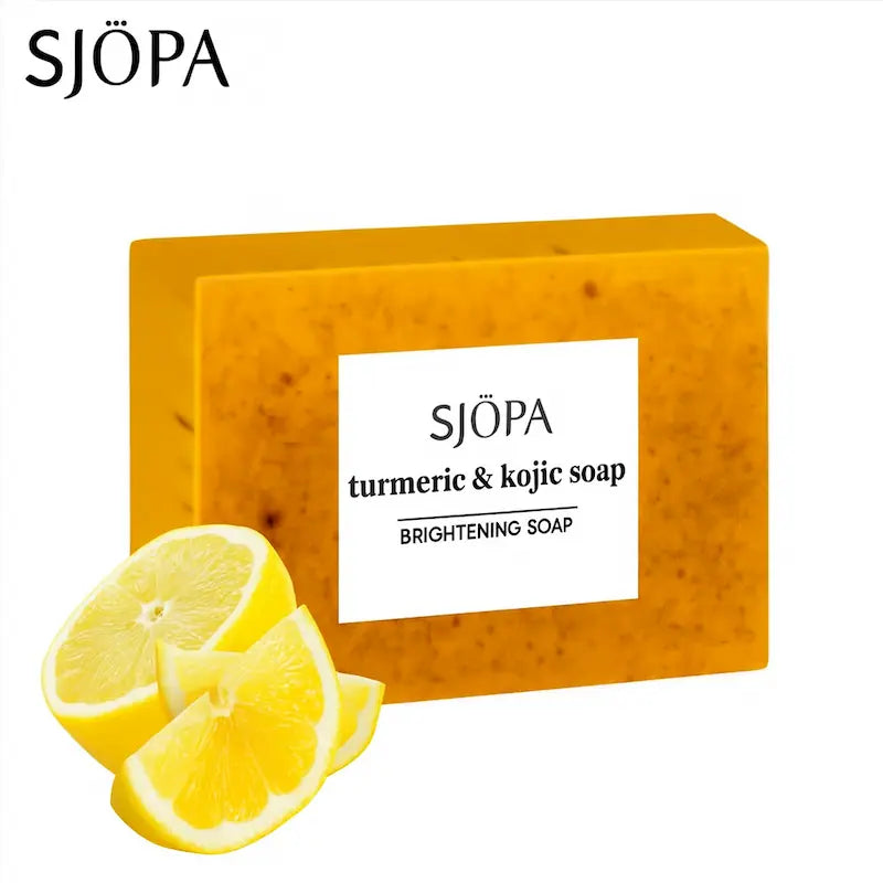 Jabón Natural de Cúrcuma y Ácido Kójico | Limpieza Iluminadora