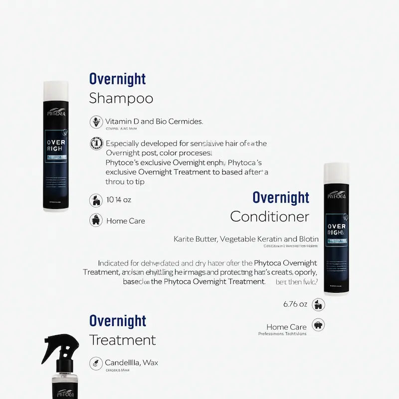 Overnight Shampoo – Reparación Nocturna (300 ml)